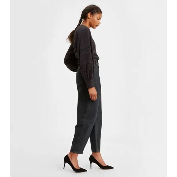 Levi’s 80’s Balloon Black Jeans NWT Women’s Size 25 - Picture 4 of 11